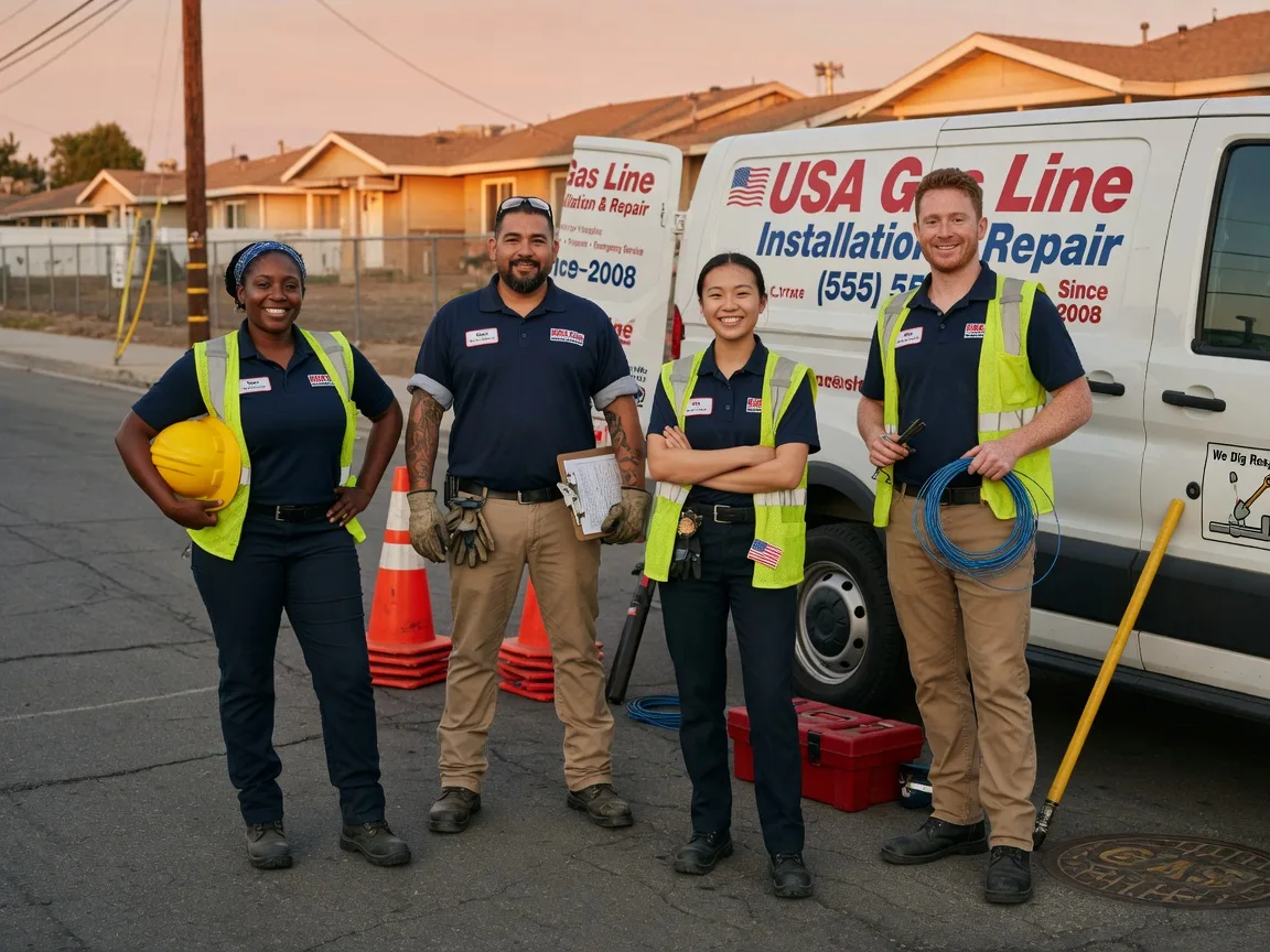 Gas Line Installation company in Alpaugh, CA
